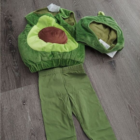 Spirit Halloween Baby Plush Avocado Costume Infant 6-12 Months - Picture 5 of 5